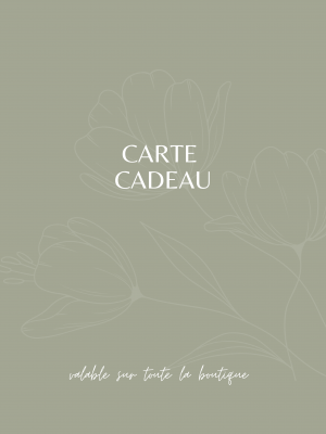 Carte cadeau