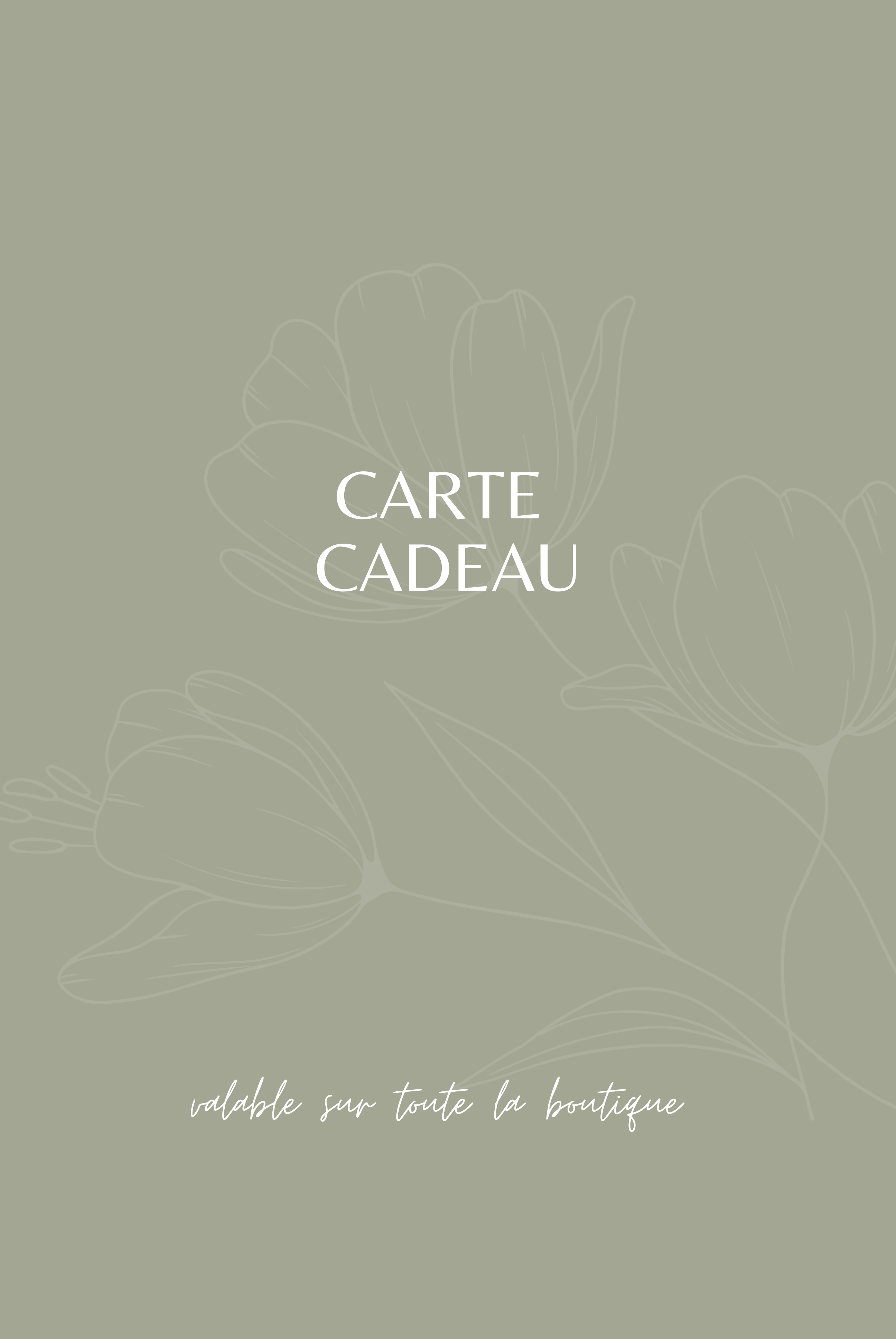 Carte cadeau